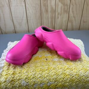 Clogs Champion Pink Clogs Slip On Shoes Womens Sz 10 Comfort Garden Work Casual